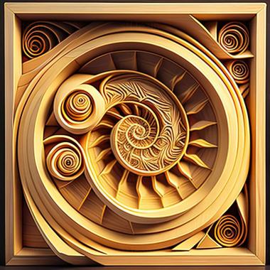 3D model golden ratio (STL)